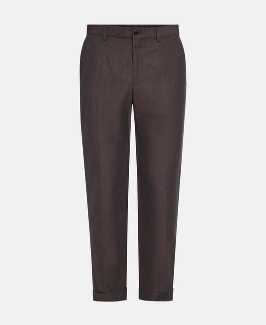 Dolce & Gabbana Linen-blend trousers