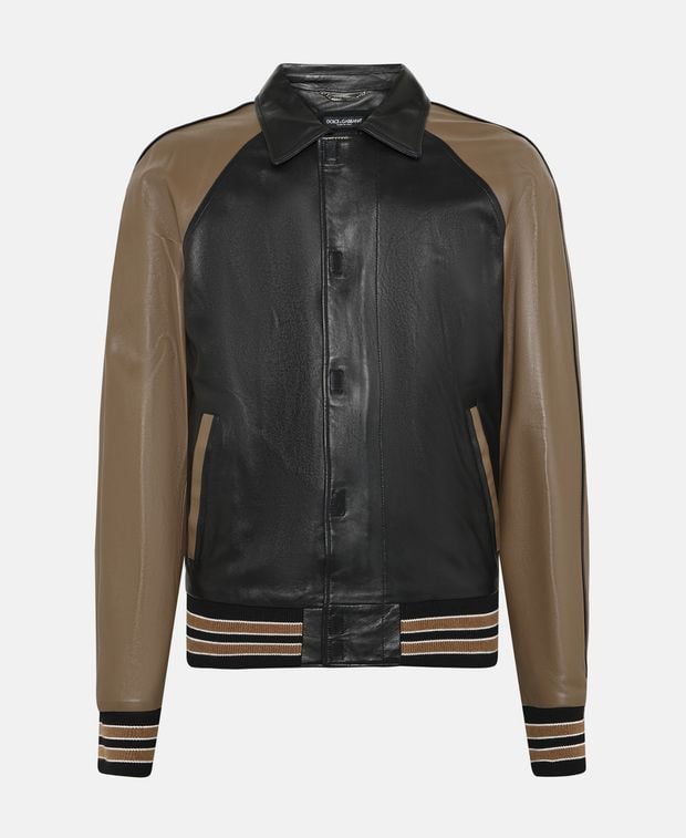 Dolce & Gabbana Leather blouson