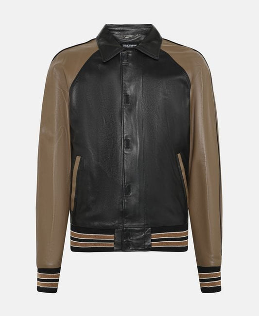 Dolce & Gabbana Leather blouson