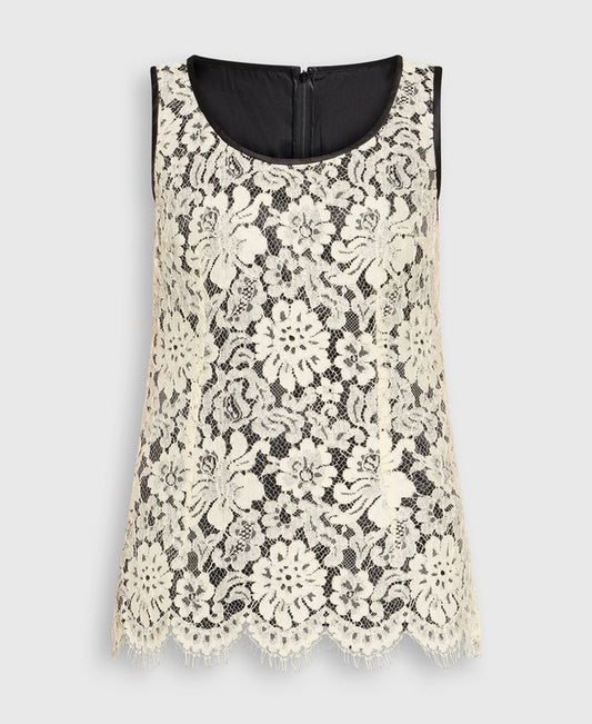 Dolce & Gabbana Sleeveless lace blouse