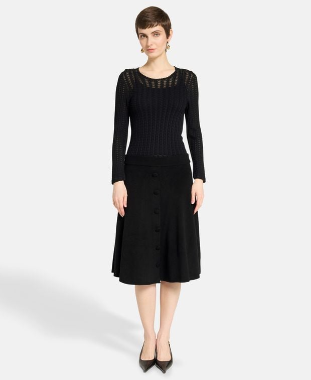 Dolce & Gabbana Cashmere-blend dress