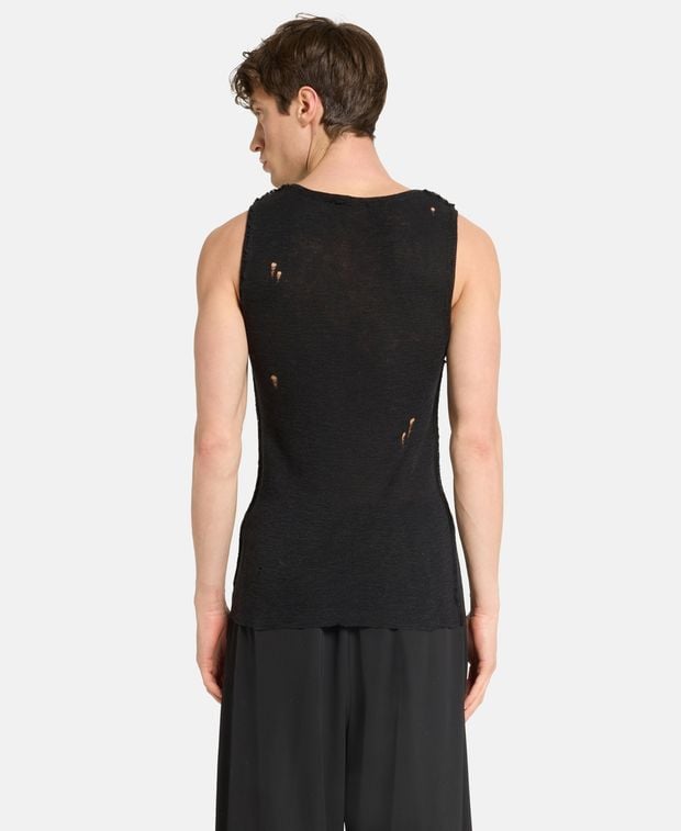 Dolce & Gabbana Linen-blend top