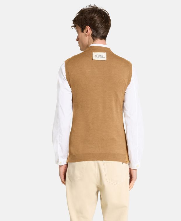 Dolce & Gabbana Wool-blend sleeveless pullover