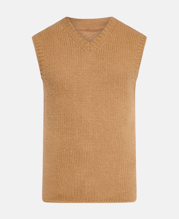 Dolce & Gabbana Wool-blend sleeveless pullover