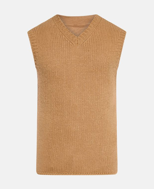 Dolce & Gabbana Wool-blend sleeveless pullover