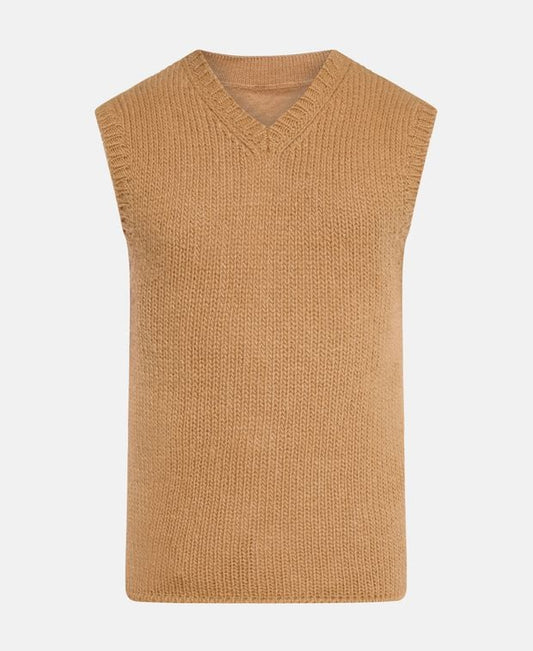 Dolce & Gabbana Wool-blend sleeveless pullover