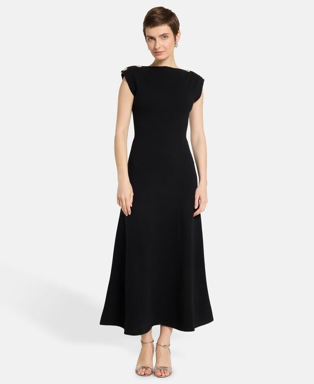 Galvan Wool-blend dress Fatima
