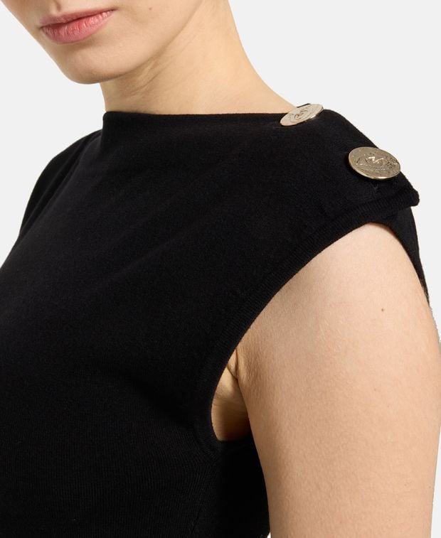 Galvan Wool-blend dress Fatima
