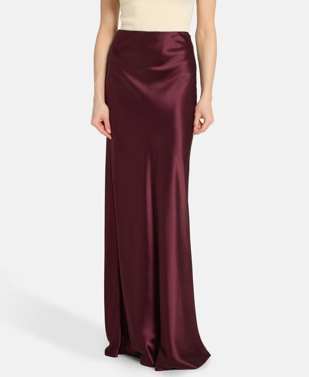 Galvan Satin skirt Valletta