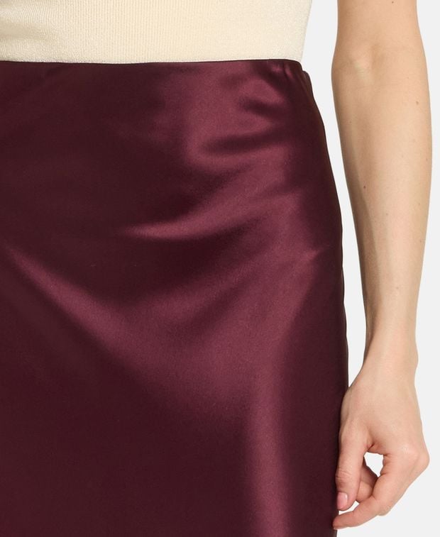 Galvan Satin skirt Valletta