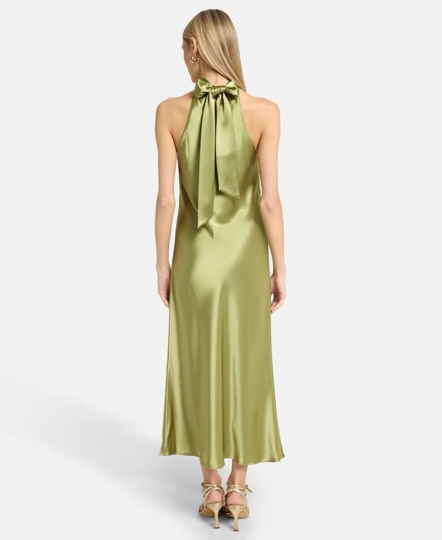Galvan Satin dress Sienna