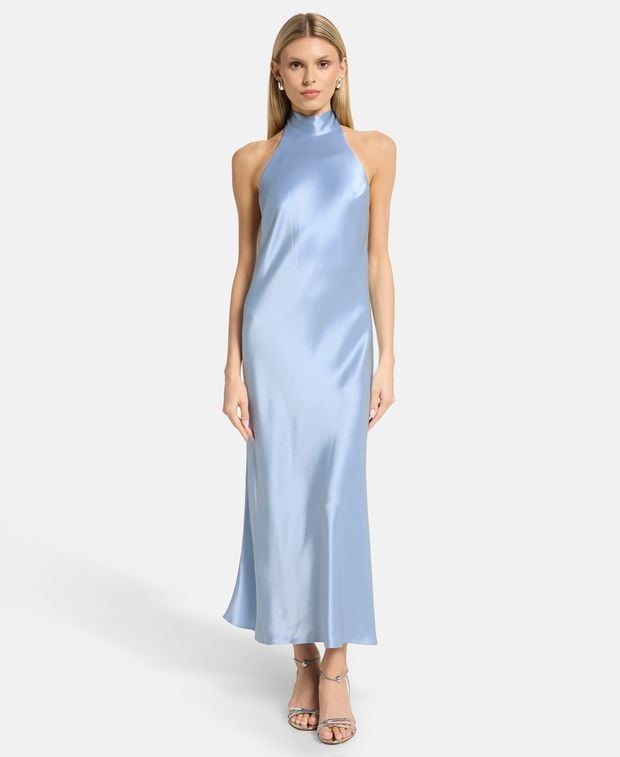 Galvan Satin dress Sienna
