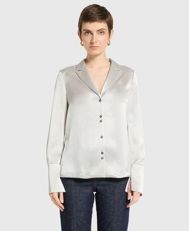 Galvan Satin blouse Detour
