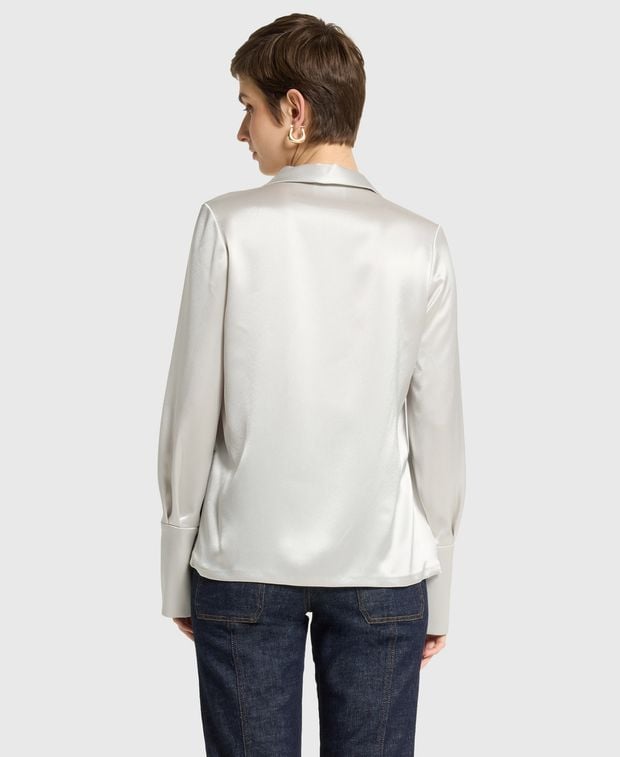 Galvan Satin blouse Detour