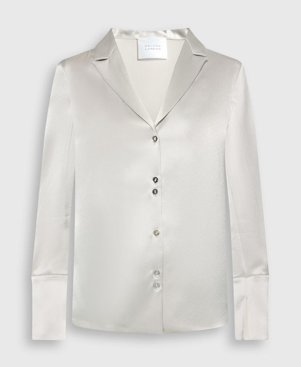 Galvan Satin blouse Detour