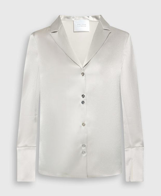 Galvan Satin blouse Detour