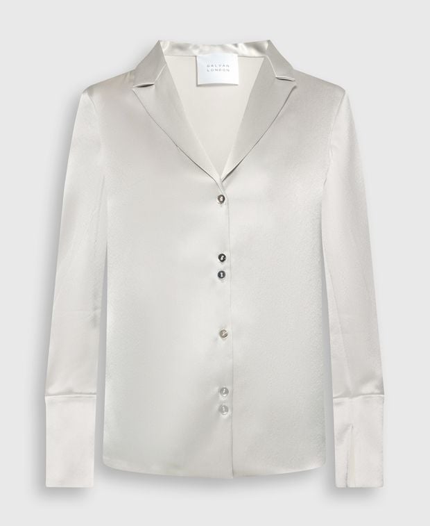 Galvan Satin blouse Detour
