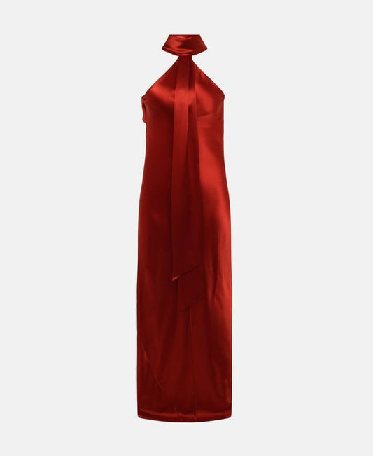 Galvan Satin dress Pandora