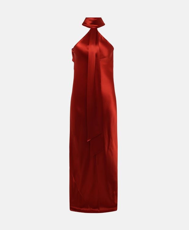 Galvan Satin dress Pandora