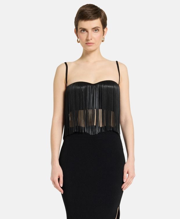 Galvan Spaghetti-strap top