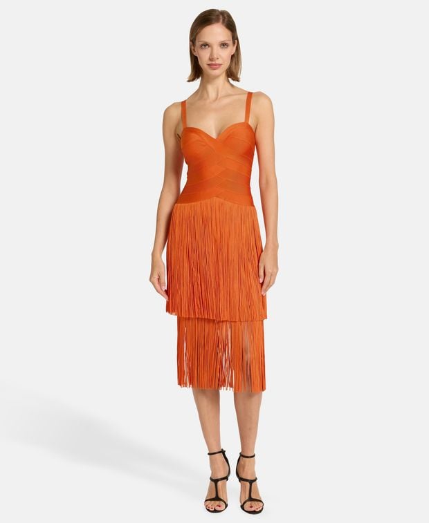 Hervé Léger Paris Party dress Sunset