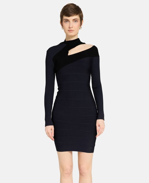 Hervé Léger Paris Knitted dress
