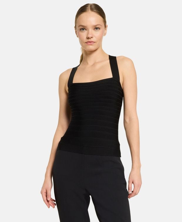 Hervé Léger Paris Sleeveless blouse
