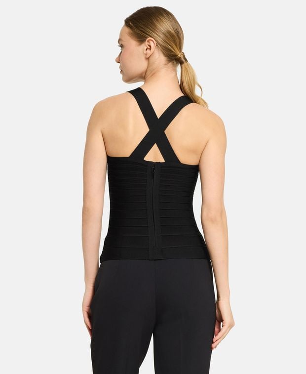 Hervé Léger Paris Sleeveless blouse
