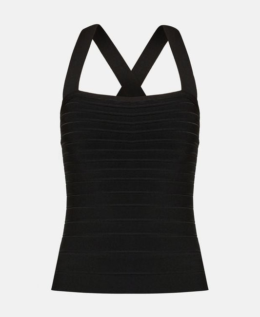 Hervé Léger Paris Sleeveless blouse