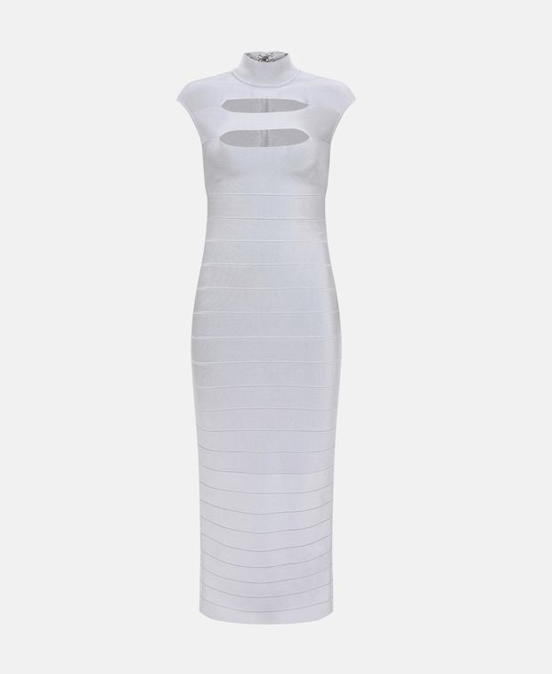 Hervé Léger Paris Ribbed dress