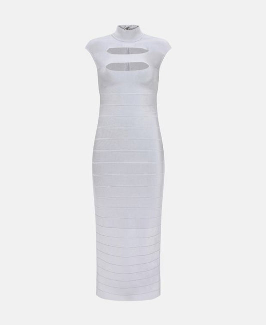 Hervé Léger Paris Ribbed dress