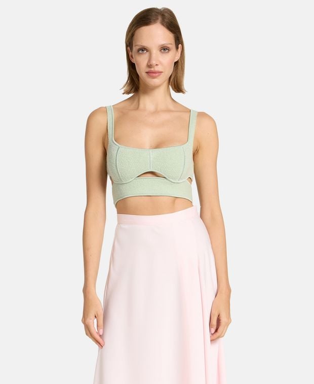 Hervé Léger Paris Sleeveless top