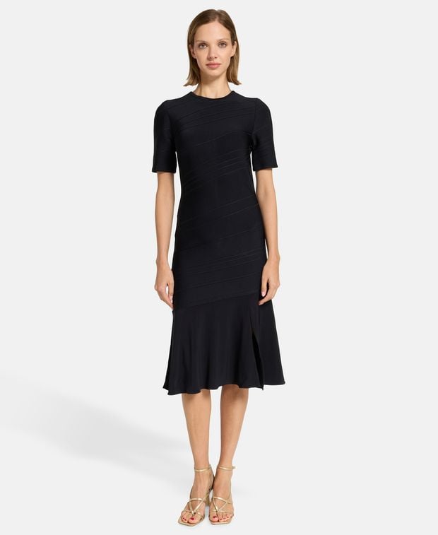 Hervé Léger Paris Flounce dress Isabel