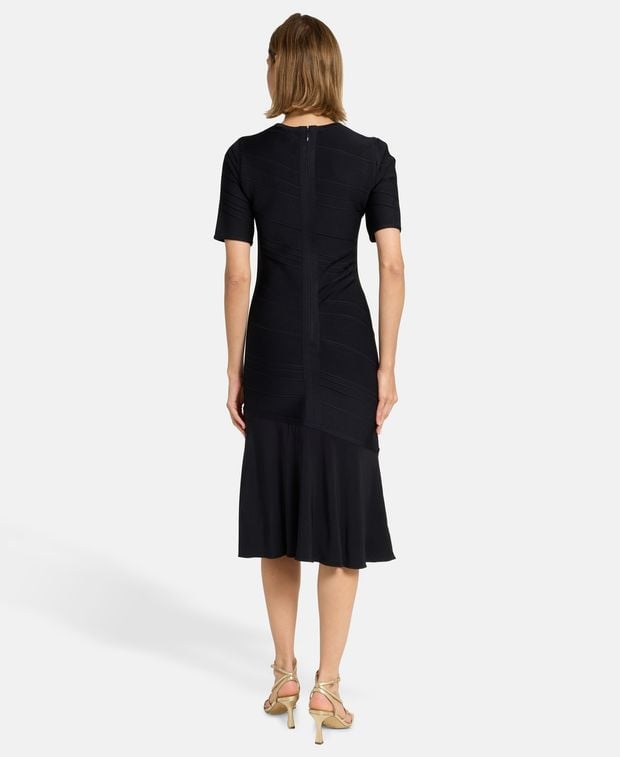Hervé Léger Paris Flounce dress Isabel