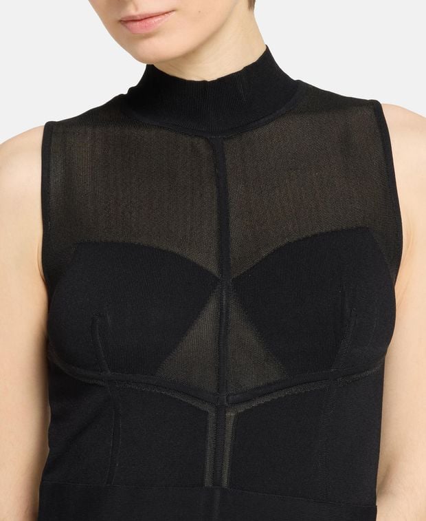 Hervé Léger Paris Midi dress