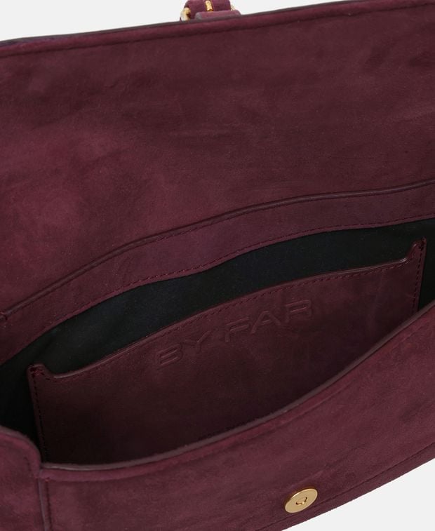 By Far Leather shoulder bag Miranda Sour