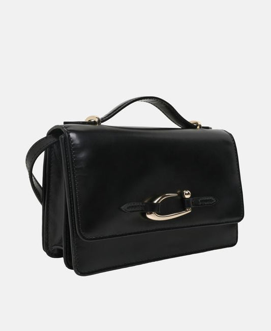 By Far Nara Mangrove Leather cross body bag