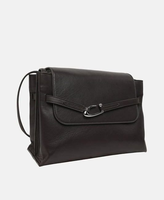 By Far Cora Leather shoulder bag