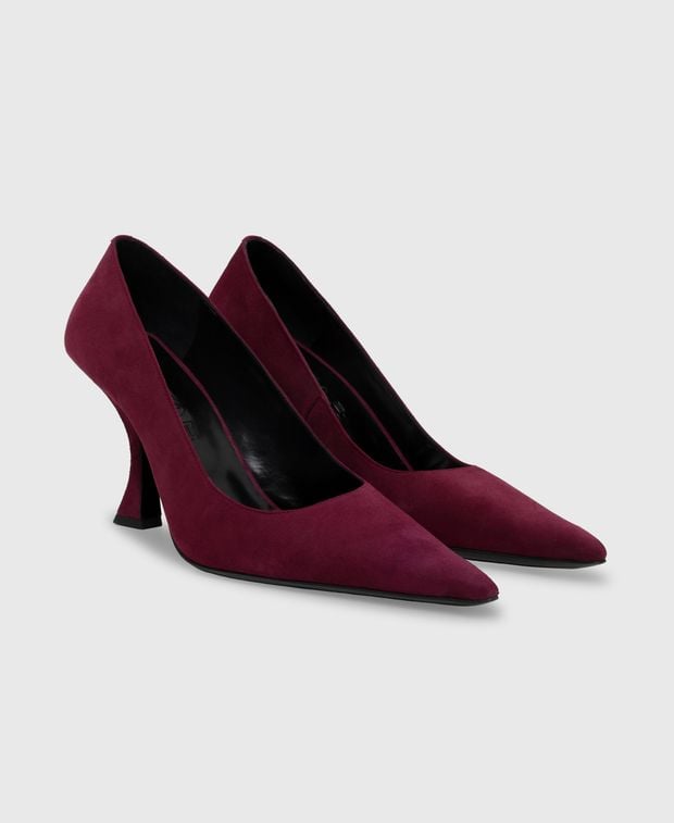 By Far Viva Sour Cherry Pumps