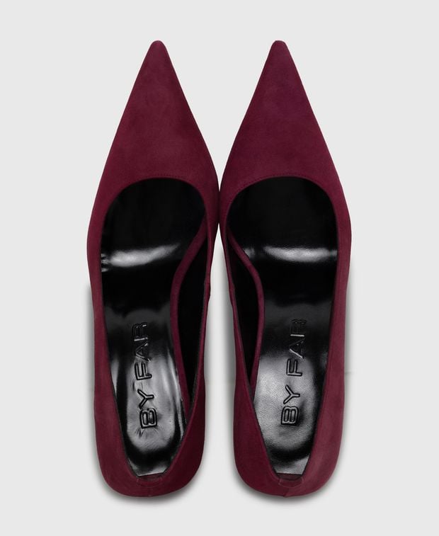 By Far Viva Sour Cherry Pumps