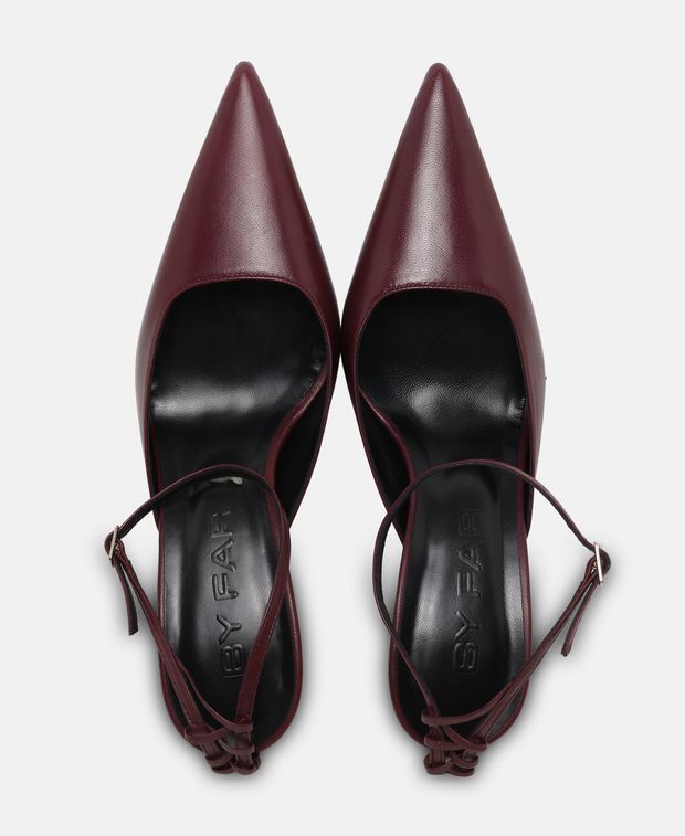 By Far Teese Ankle strap pump