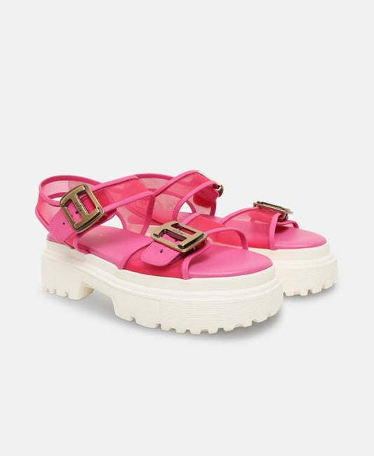 Hogan Platform sandals Carrarmato