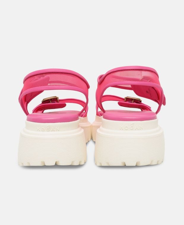 Hogan Platform sandals Carrarmato