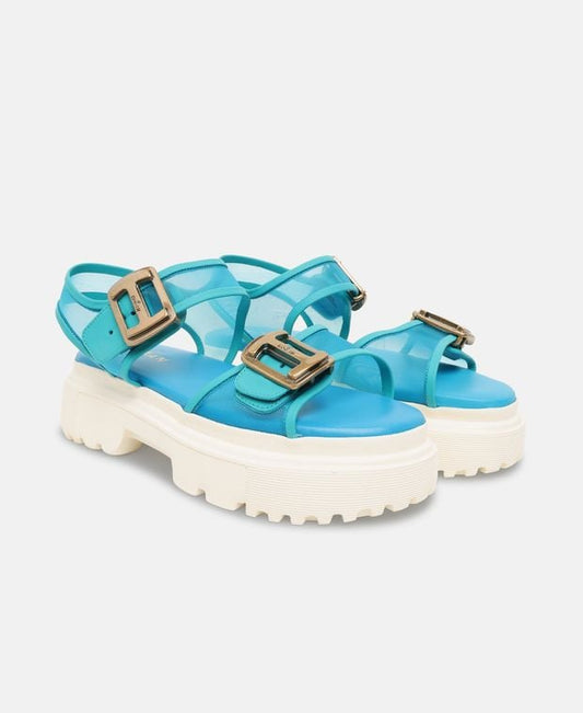 Hogan Platform sandals Carrarmato