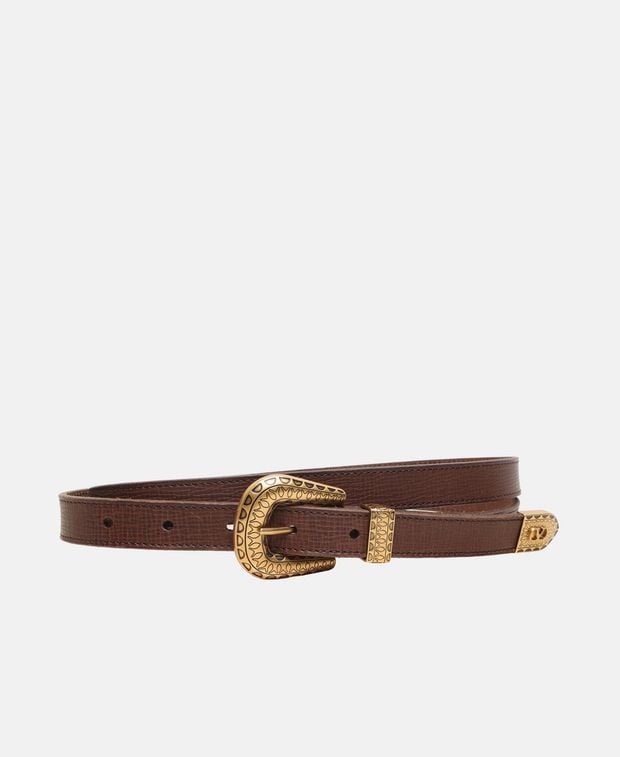 Valentino Garavani Leather belt Vlogo Signature