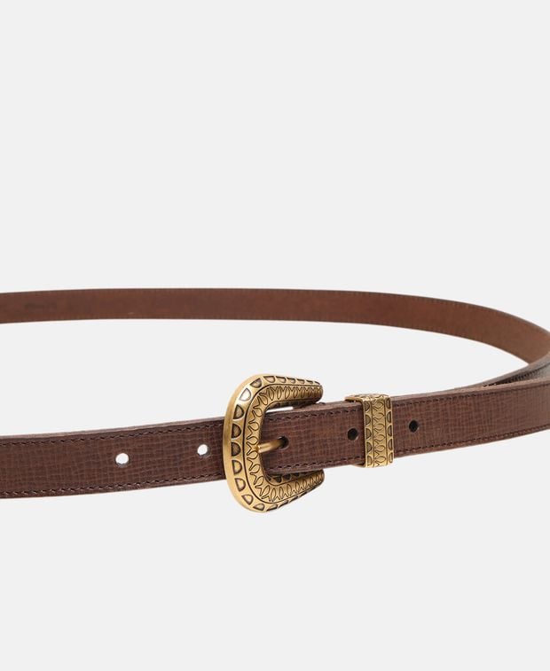 Valentino Garavani Leather belt Vlogo Signature