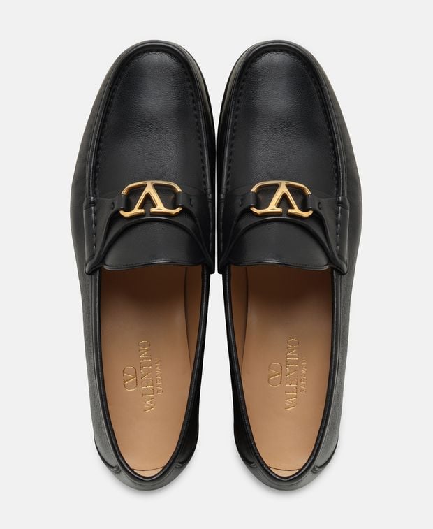 Valentino Garavani Loafers Vlogo Signature Buffalo Loafers