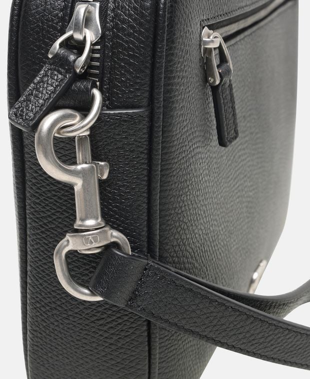 Valentino Garavani Leather clutch Vlogo signature