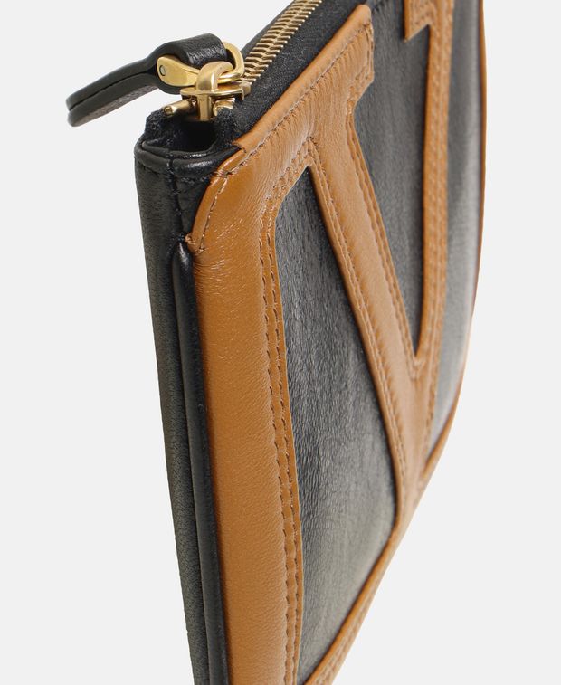 Valentino Garavani Leather coin purse Viva Superstar