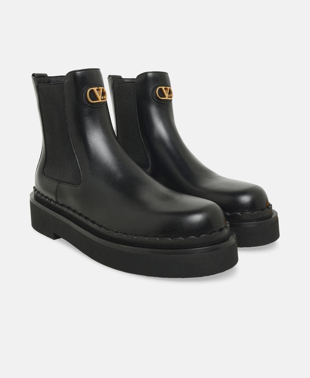 Valentino Garavani Platform ankle boots Vlogo Signature